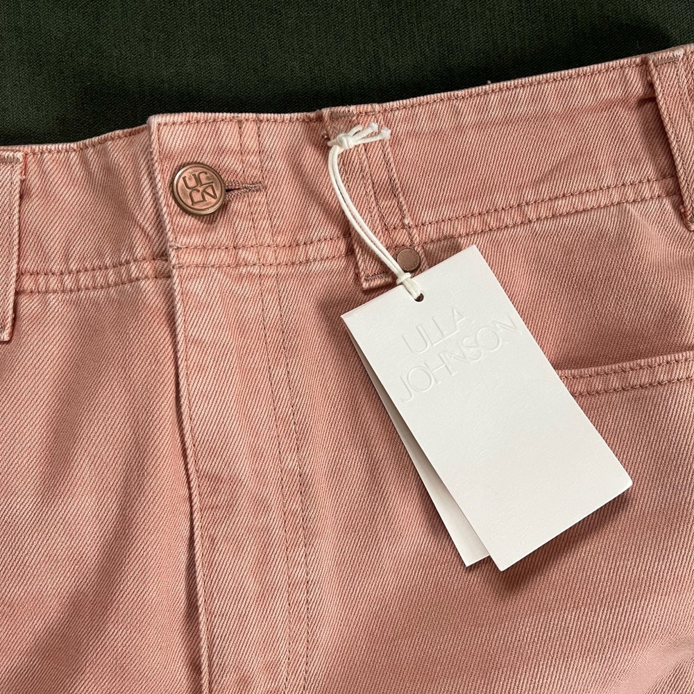 ULLA JOHNSON The Olympia Carpenter Jean in dusty pink - Picture 3 of 5